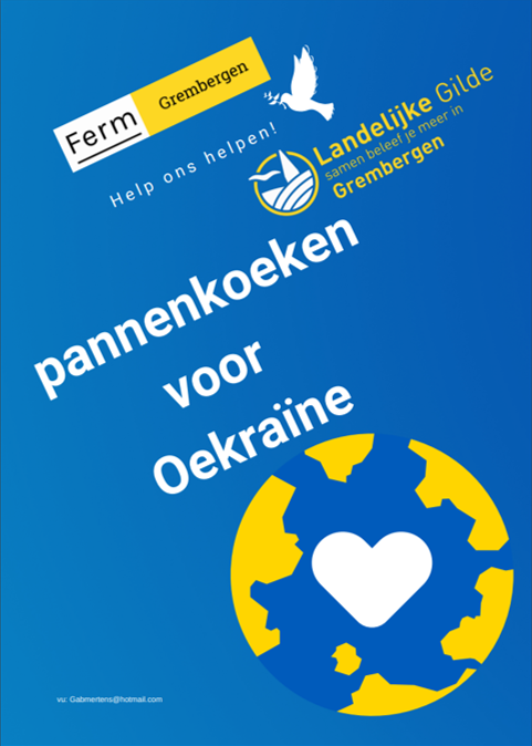 Ferm & Landelijke Gilde Grembergen - Pannenkoeken voor Oekraïne