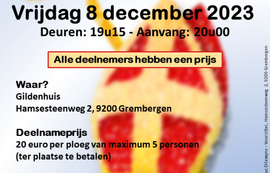 Sinterklaasquiz - 8 december 2023